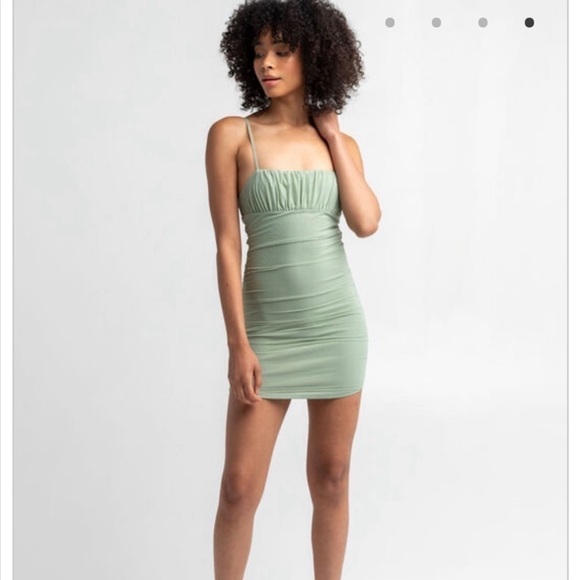 Sky & Sparrow Mint Green Dress Mini Women’s Medium Tilly’s - Picture 5 of 9